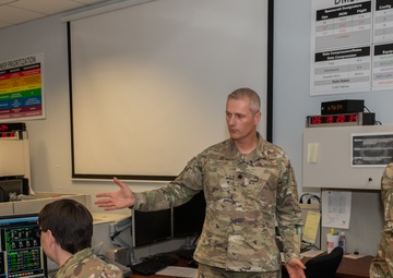 Air Reserve Personnel Center commander, Air Reserve Personnel director visit 310th Space Wing