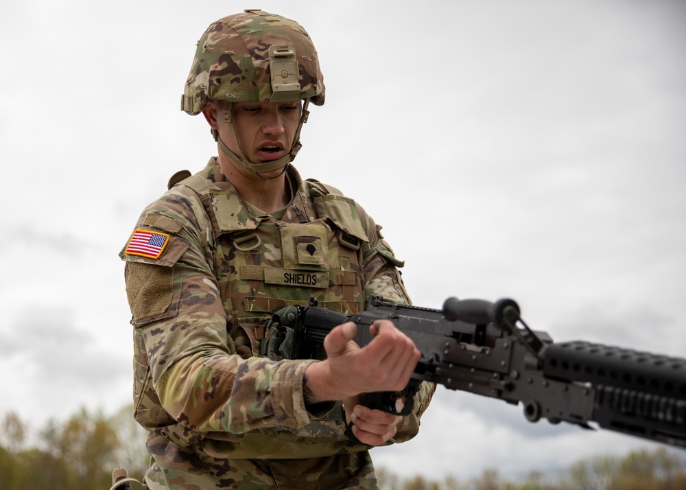 Soldiers compete in 2023 Regional IV ARNG Best Warrior Competition