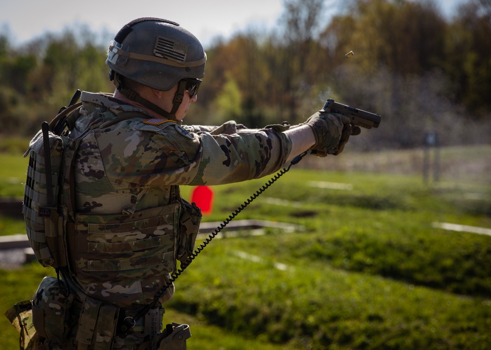Soldiers compete in 2023 Regional IV ARNG Best Warrior Competition