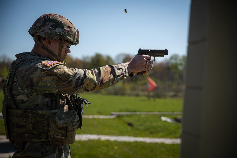 Soldiers compete in 2023 Regional IV ARNG Best Warrior Competition