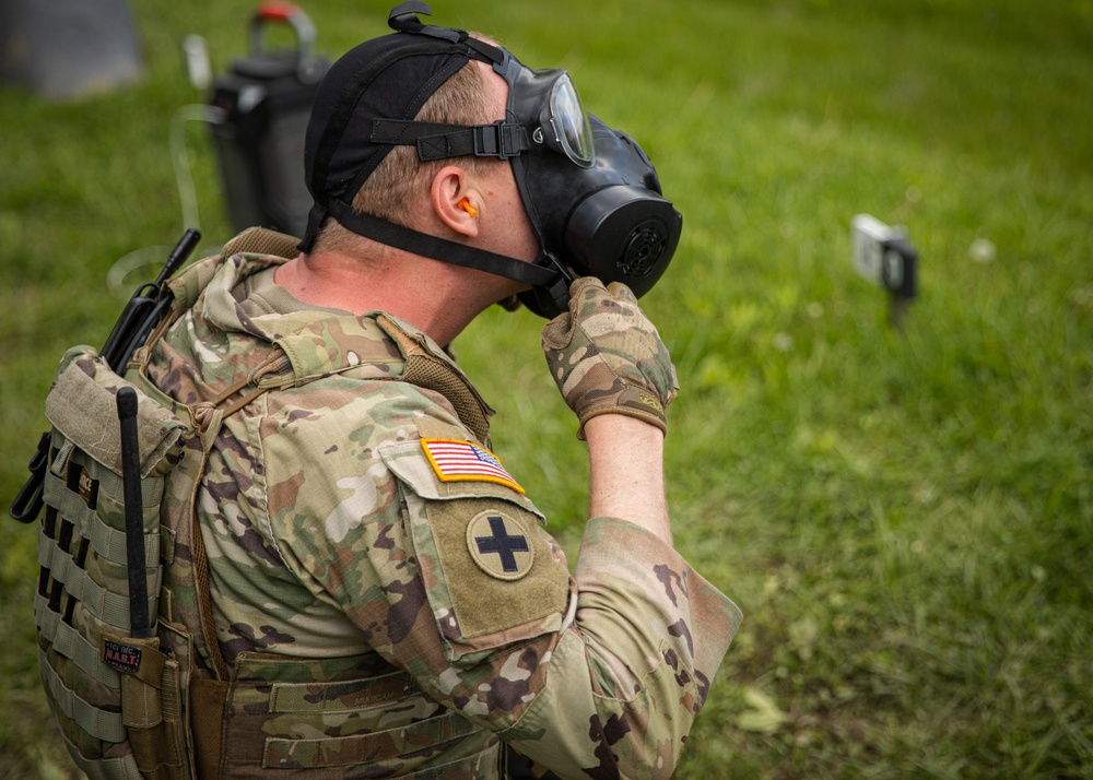 Soldiers compete in 2023 Regional IV ARNG Best Warrior Competition