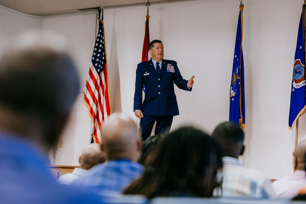 Lt. Col. Marcus Jackson retires from 139th Airlift Wing