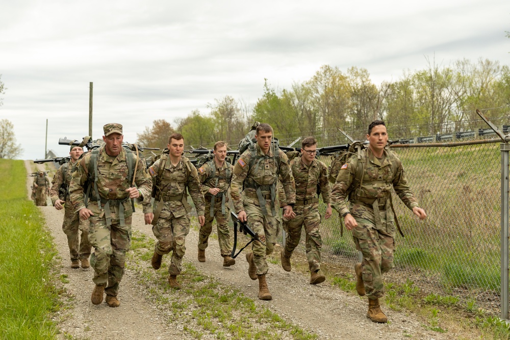 Ohio Army National Guard competes in the 2023 Region IV Best Warrior Competition