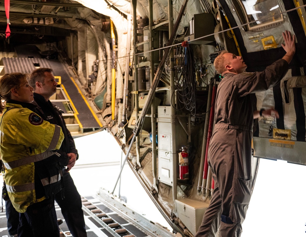 Checking Out a C-130 Hercules