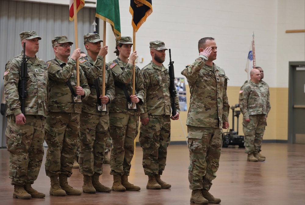 96th Troop Command change of command