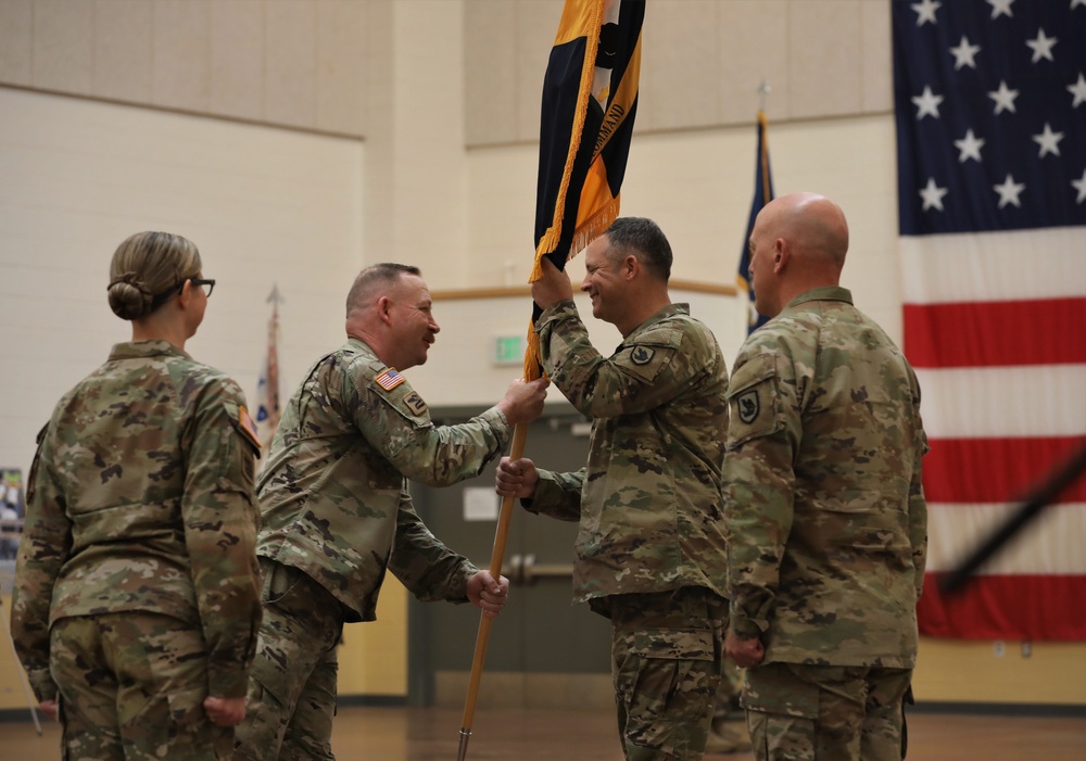 96th Troop Command change of command