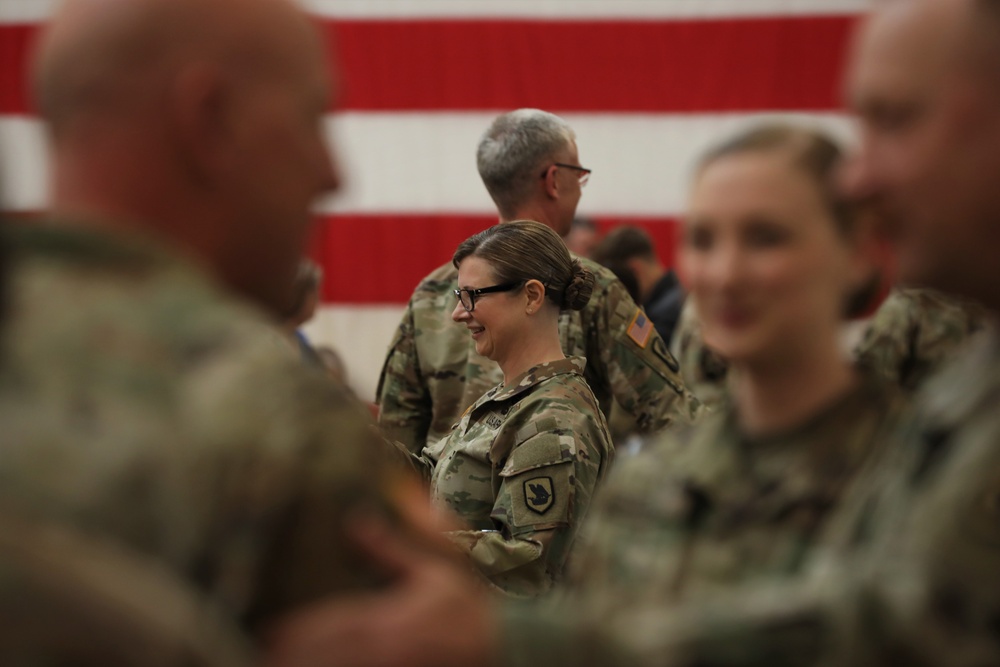 96th Troop Command change of command