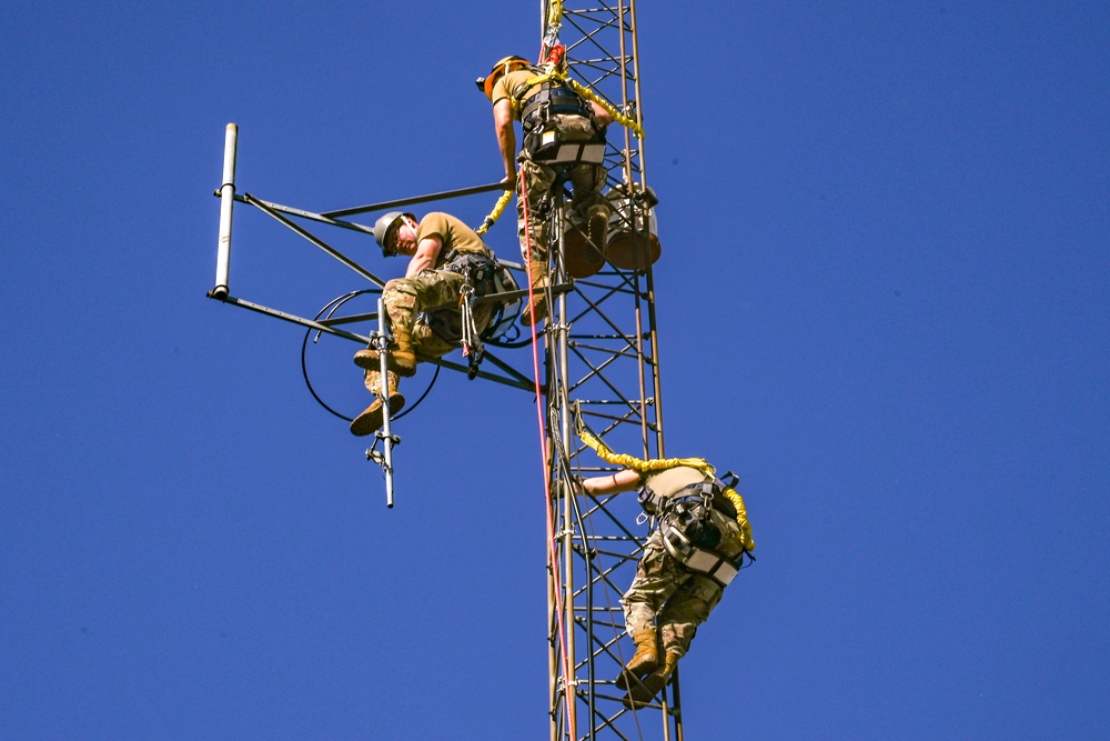 111 ATKW Airmen work with their heads in the clouds