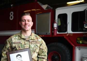 Senior Airman Brenden Ganshorn Earns John Levitow Award