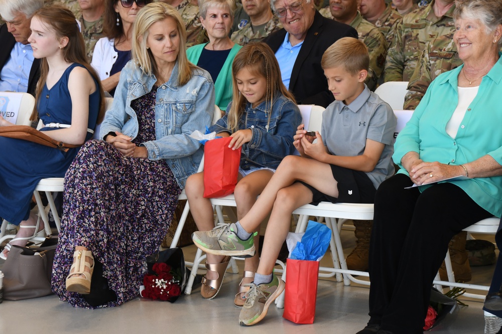 145th Airlift Wing Change of Command