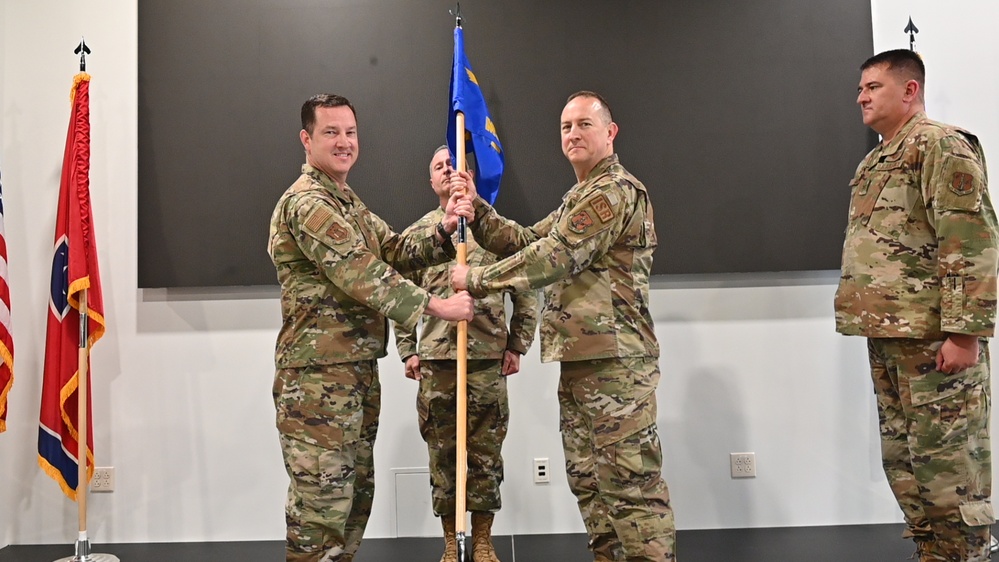 Col Aaron Wilson Assumes Command of 118th Mission Support Group