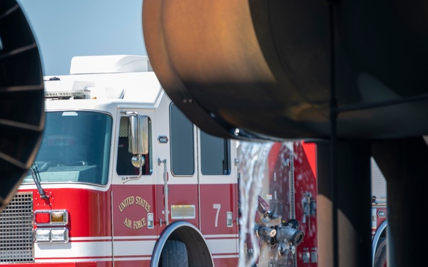307th Bomb Wing Civil Engineer Squadron Burn Pit Exercise