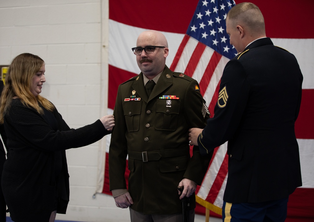 Spc. Maxwell Ehrlich Promotion Ceremony
