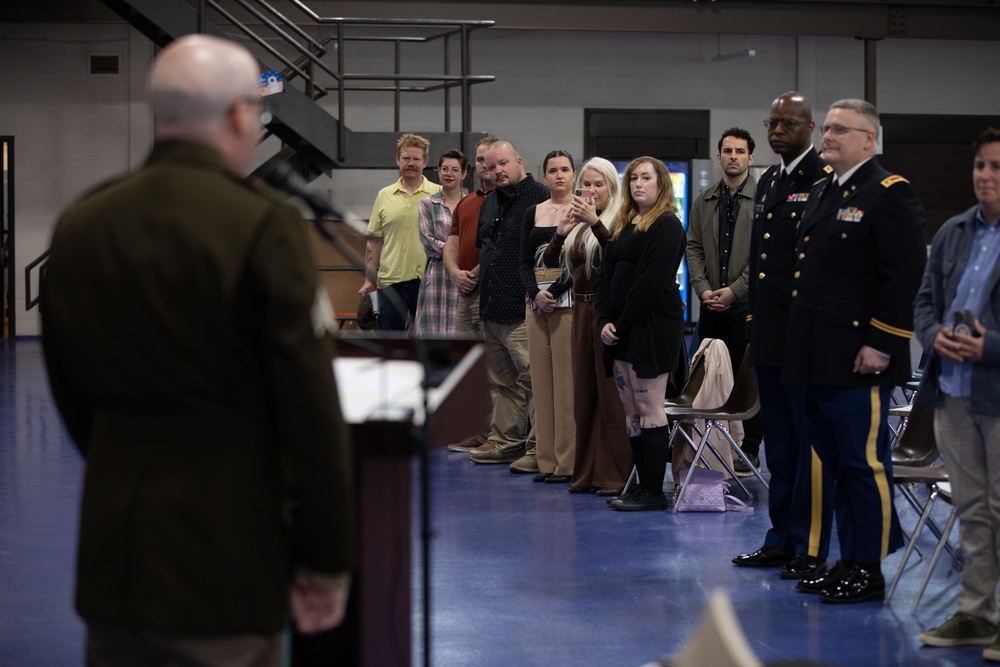 Spc. Maxwell Ehrlich Promotion Ceremony