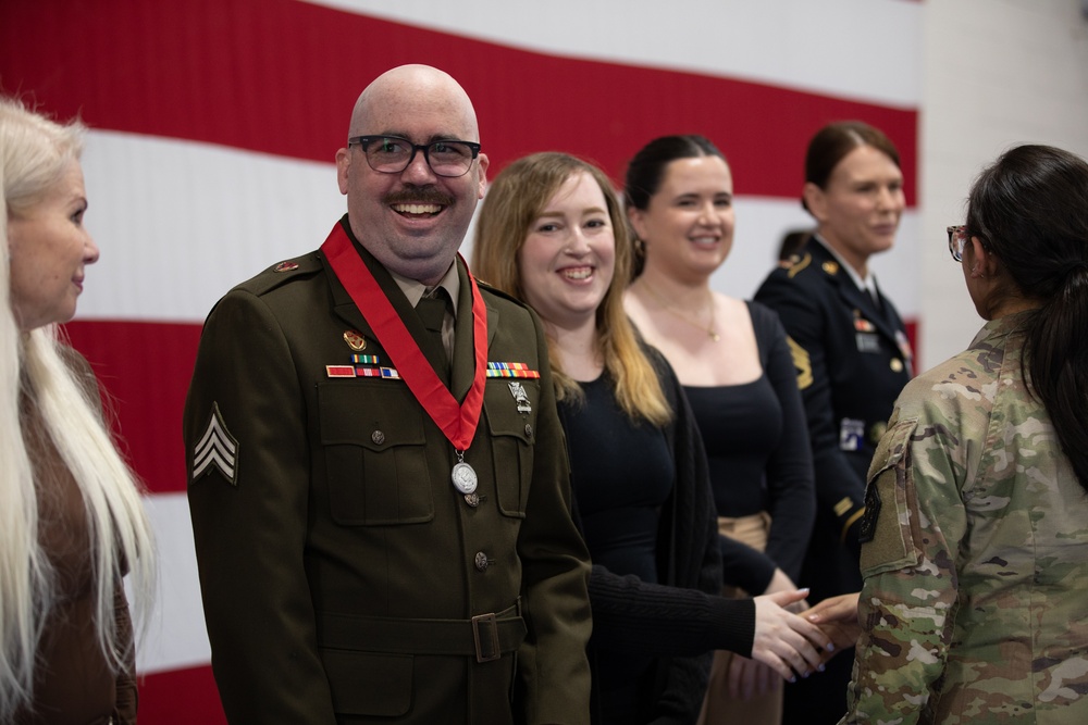 Spc. Maxwell Ehrlich Promotion Ceremony