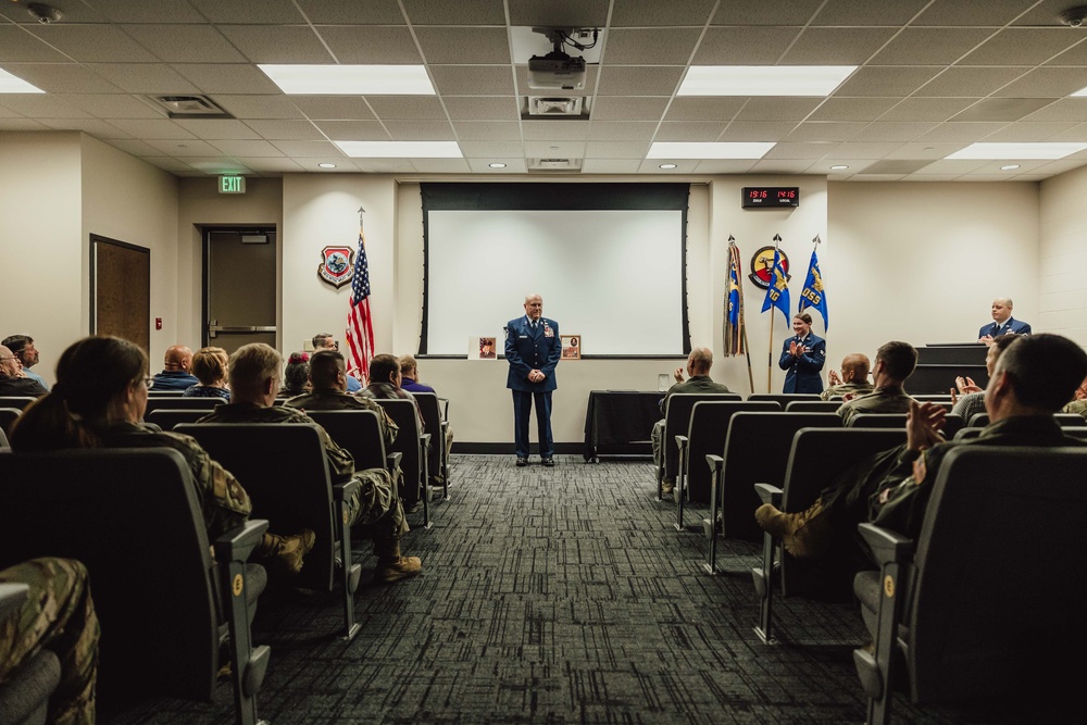 Master Sgt. Daniel Miller retires after 40 years of service