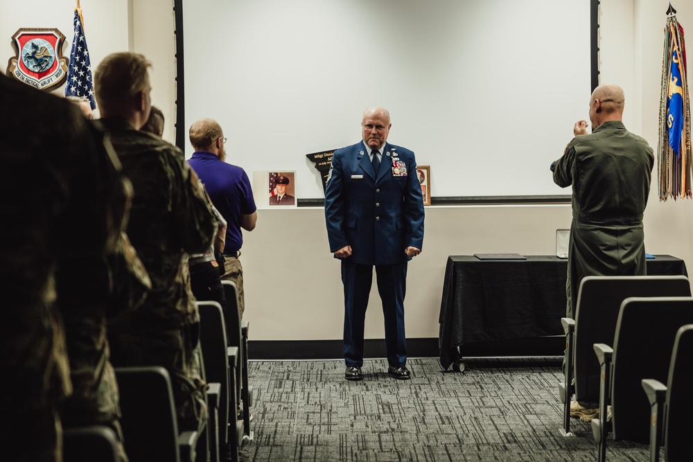 Master Sgt. Daniel Miller retires after 40 years of service