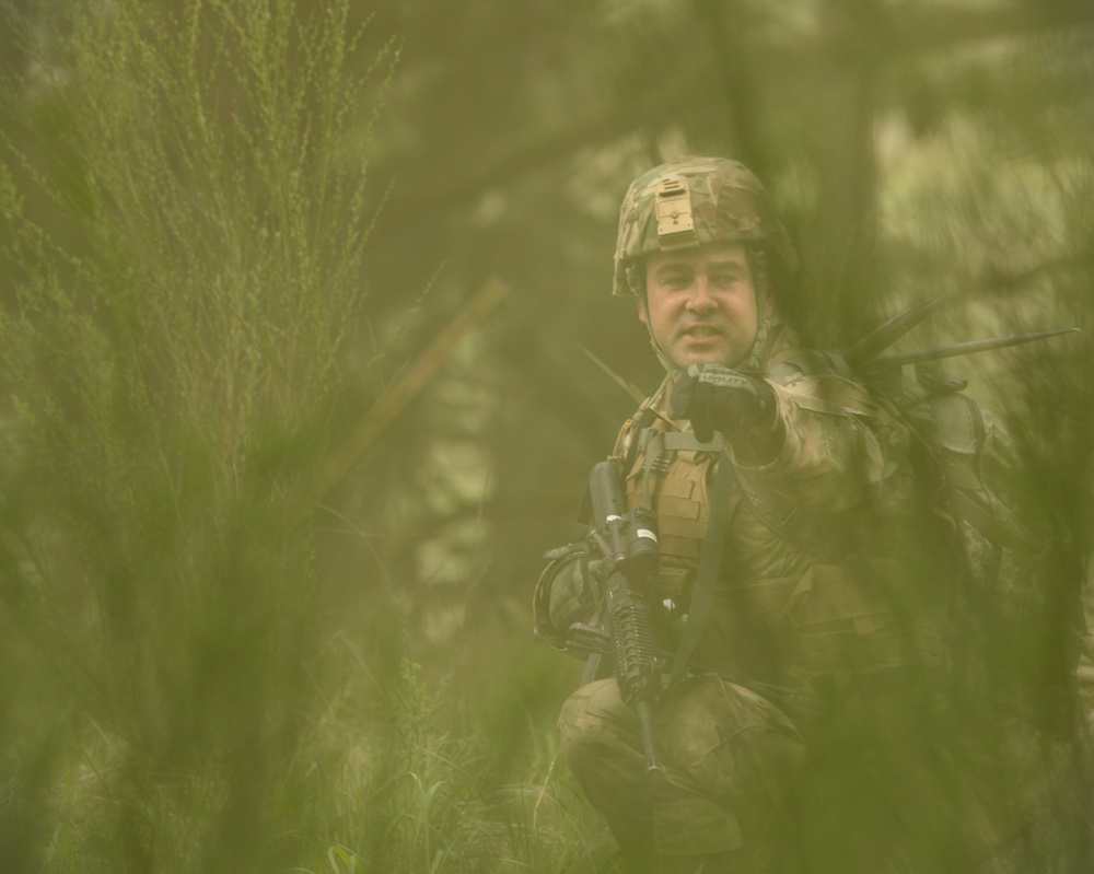 Washington National Guard Soldiers with the 898th Brigade Engineer Battalion Conduct Training