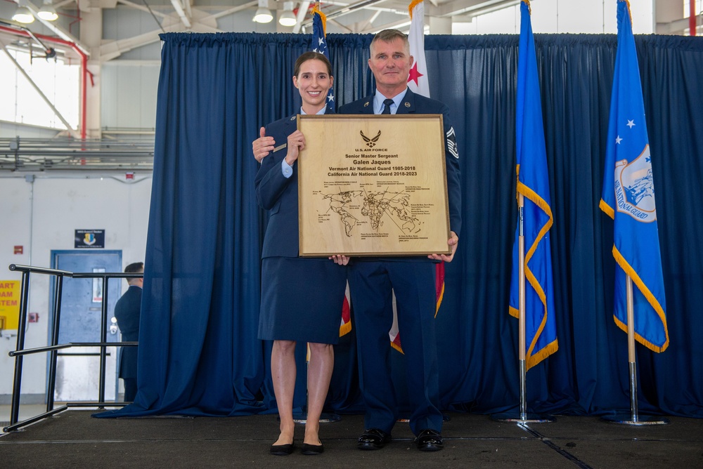 Senior Master Sgt. Galen S. Jaques Retirement Ceremony