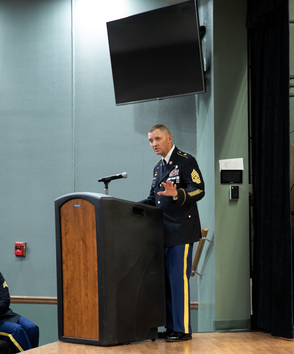 DVIDS - Images - Command Sergeants Major Flint change of responsibility ...