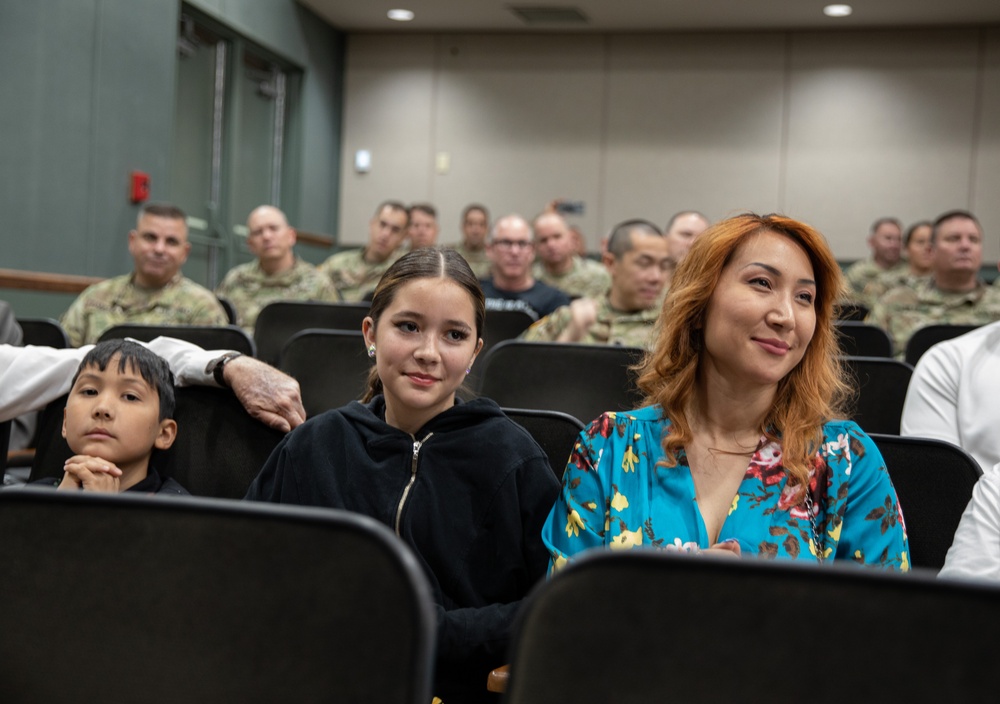 Command Sergeants Major Flint change of responsibility and retirement ceremony