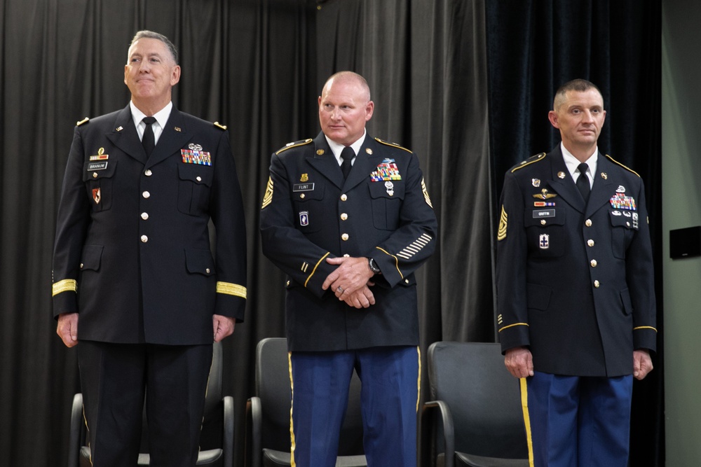 State Command Sergeant Major Change of Responsibility and Retirement Ceremony