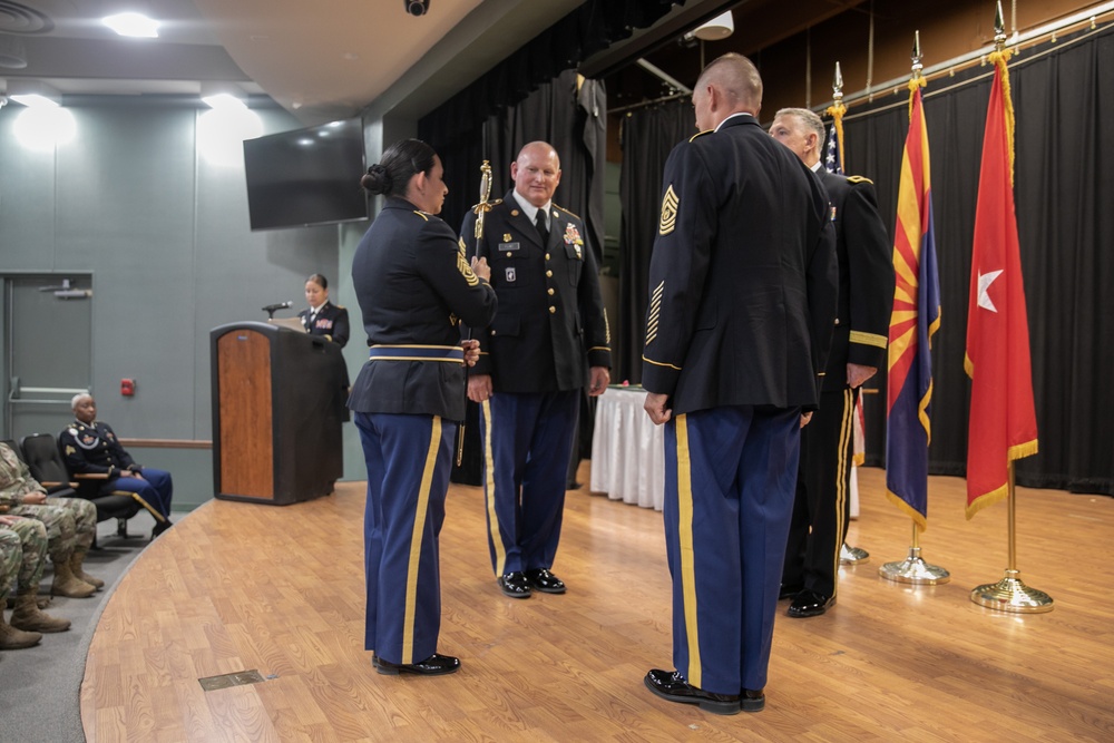 State Command Sergeant Major Change of Responsibility and Retirement Ceremony