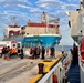 U.S. Coast Guard transfers injured man to EMS in Saipan