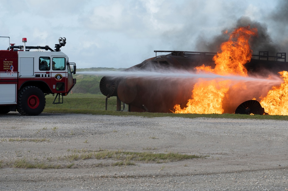 Andersen AFB conducts emergency response exercise