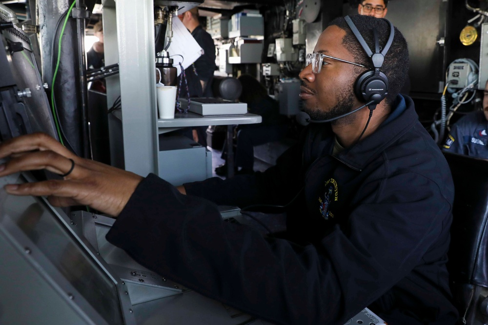 USS Truxtun Suez Canal Transit