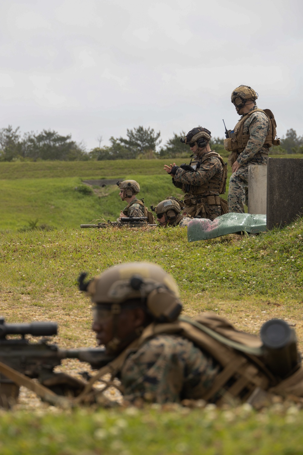 Marines with 31st MEU landing team conduct live-fire exercises