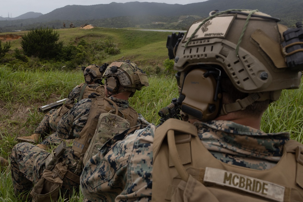 Marines with 31st MEU landing team conduct live-fire exercises