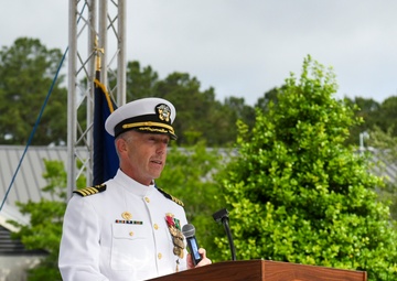 NNPTC Holds Change of Command