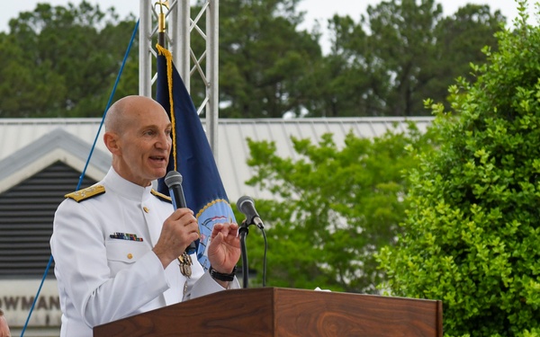 NNPTC Holds Change of Command