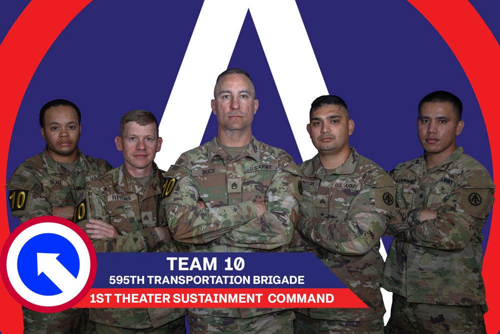 Best Squad Competition 2023 Team 10: 595th Transportation Brigade