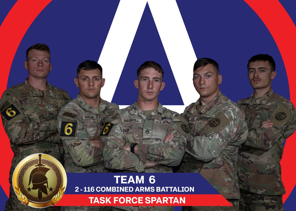 Best Squad Competition 2023 Team 6: 2 - 116th Combined Arms Battalion