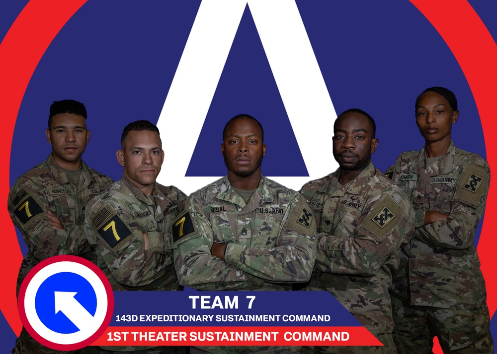 Best Squad Competition 2023 Team 7: 143rd Expeditionary Sustainment Command