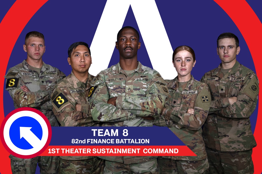 Best Squad Competition 2023 Team 8: 82nd Finance Battalion