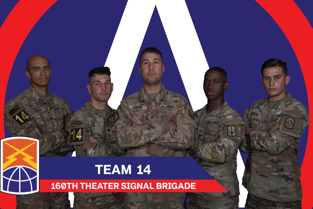 Best Squad Competition 2023 Team 14: 160th Theater Signal Brigade