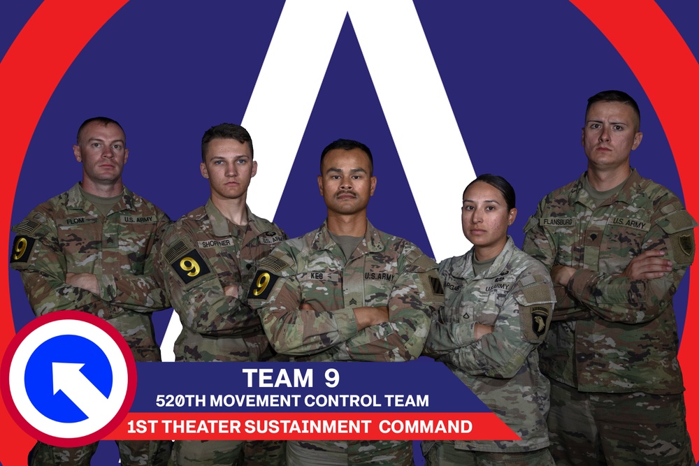 Best Squad Competition 2023 Team 9: 520th Movement Control Team