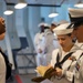 Makin Island Dress Whites Inspection