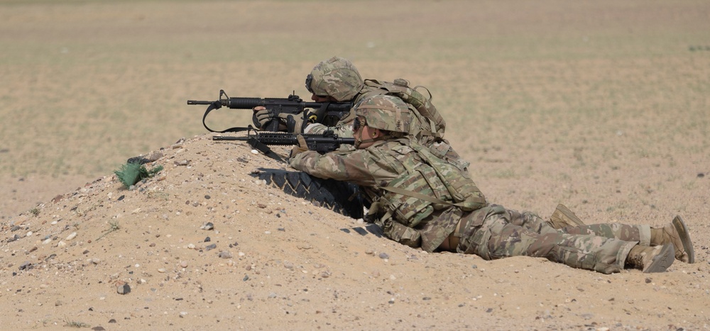 2023 Best Squad teams conduct stress shooting