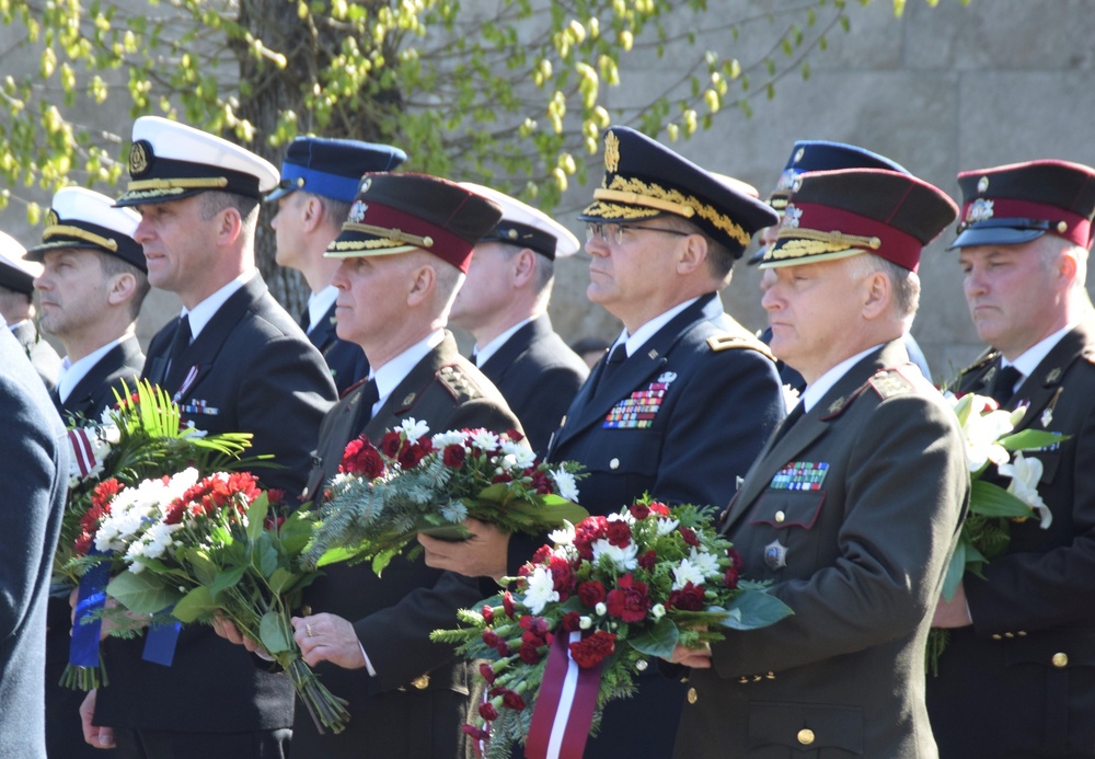 Michigan National Guard joins Latvian partners to honor victims of World War II