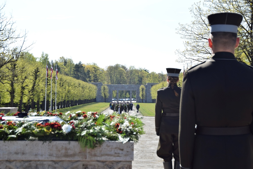 Michigan National Guard joins Latvian partners to honor victims of World War II