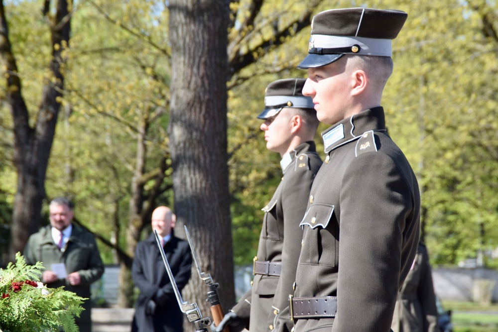 Michigan National Guard joins Latvian partners to honor victims of World War II