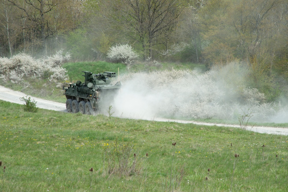 5-4th C-Battery M-SHORAD Striker Drivers Training