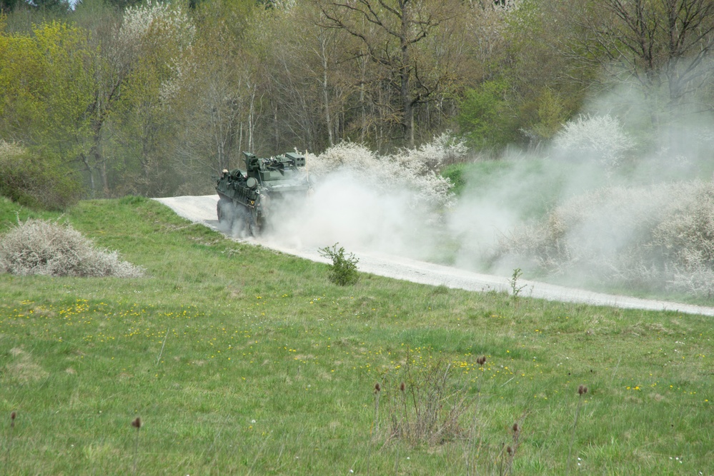 5-4th C-Battery M-SHORAD Striker Drivers Training