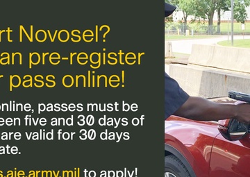 Fort Novosel visitors can use online system to request post access passes