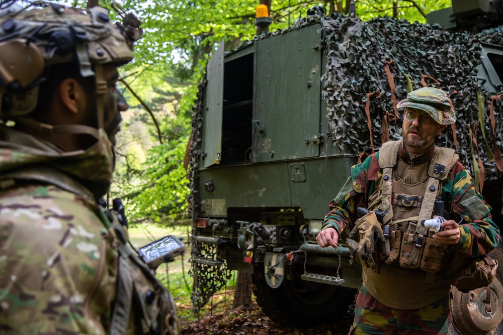 Air Force and Army Work Together During Combined Resolve 18