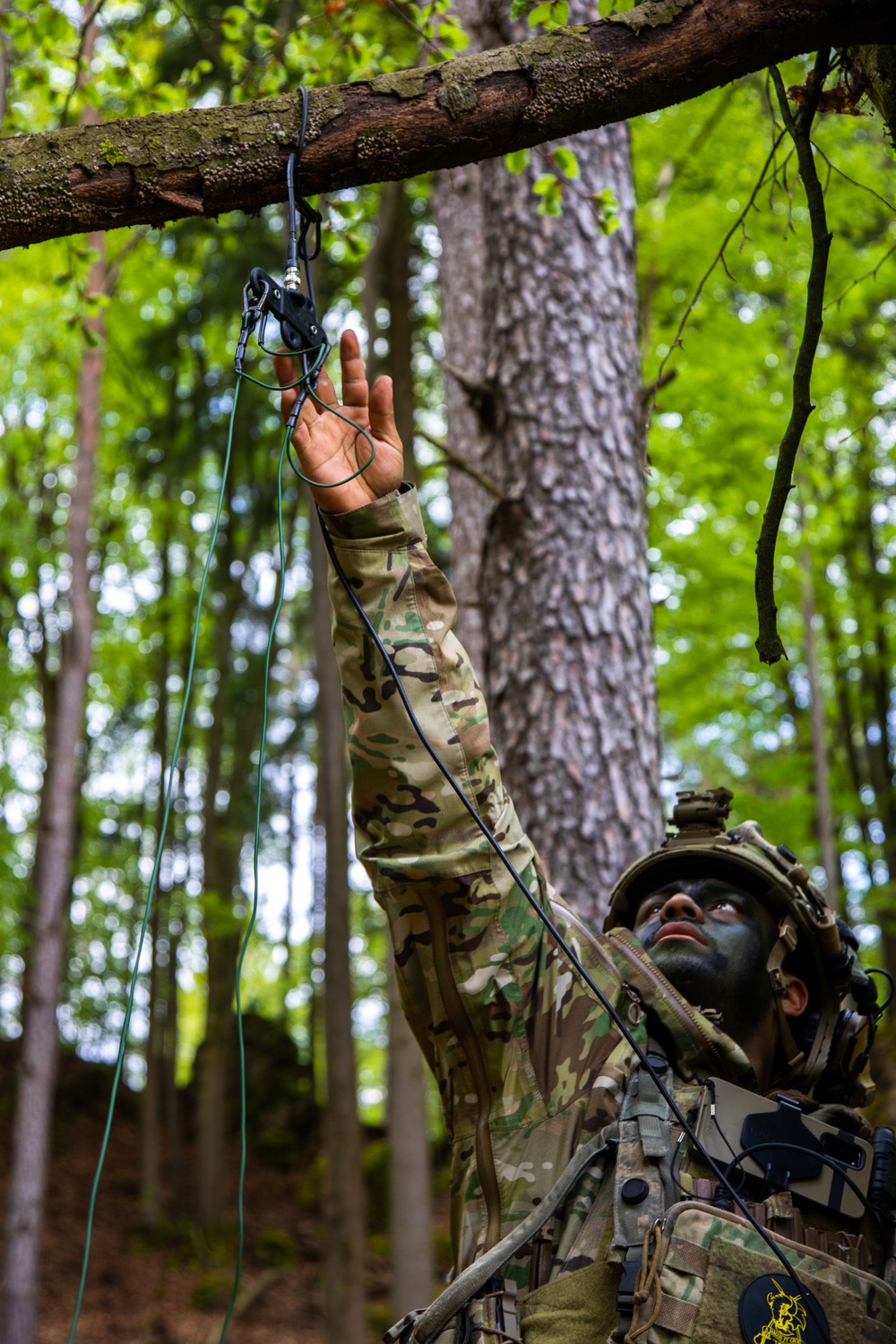 Air Force and Army Work Together During Combined Resolve 18